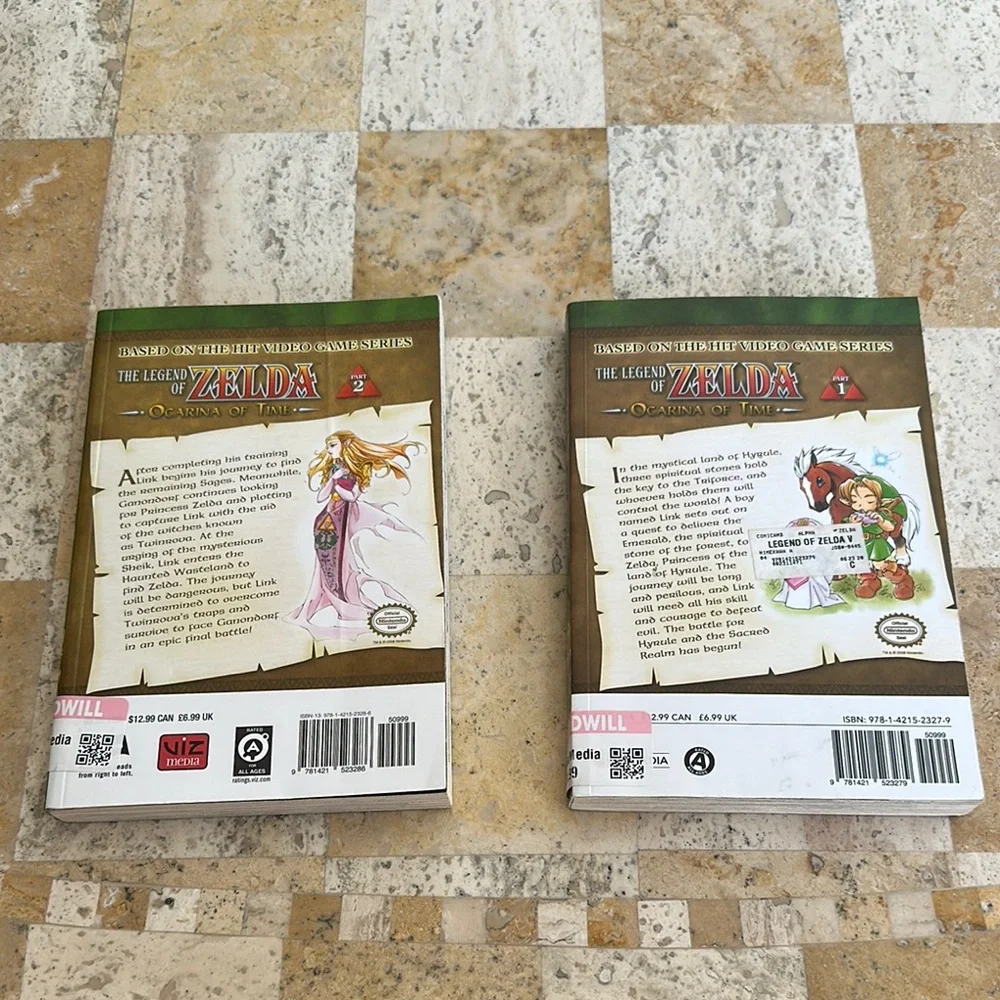 The Legend of Zelda: Ocarina of Time Manga Set